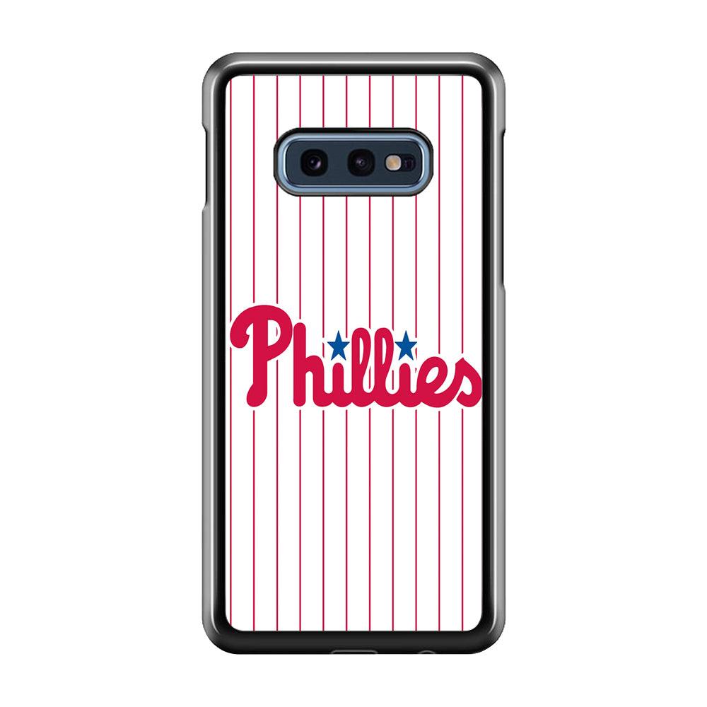 Baseball Philadelphia Phillies MLB 002 Samsung Galaxy S10E Case-Plastic / Full Wrap (3D Case)-Xtracase