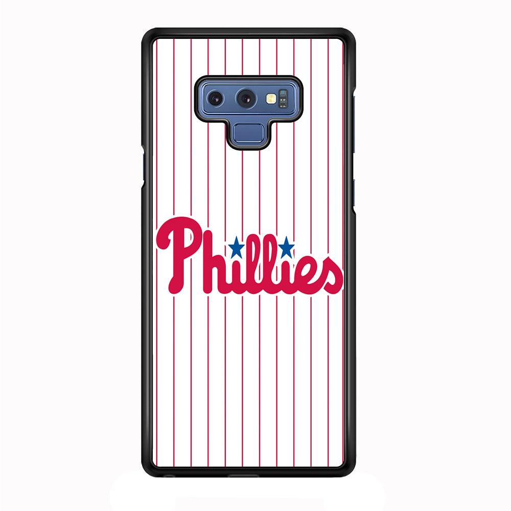 Baseball Philadelphia Phillies MLB 002 Samsung Galaxy Note 9 Case-Plastic / Full Wrap (3D Case)-Xtracase