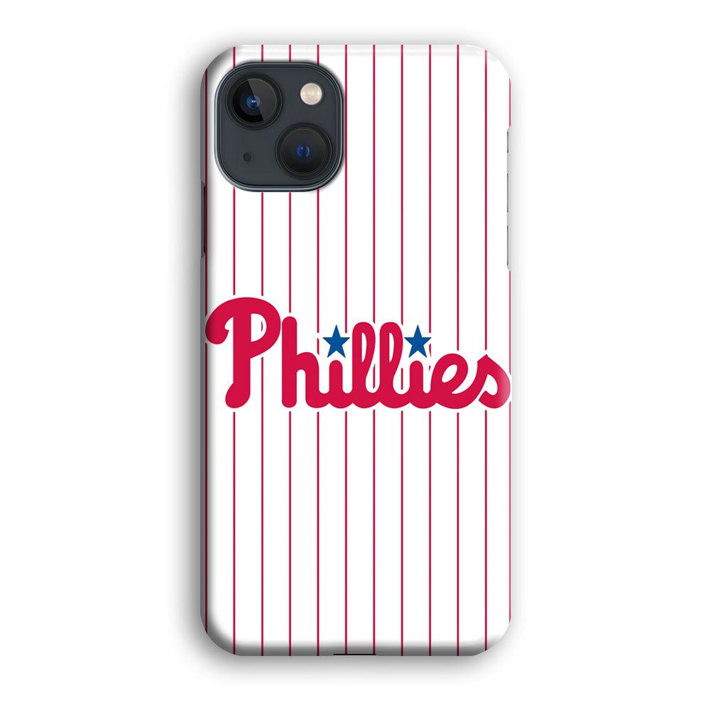Baseball Philadelphia Phillies MLB 002 iPhone 13 Mini Case-Plastic / Full Wrap (3D Case)-Xtracase