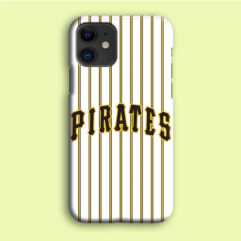 Baseball Pittsburgh Pirates MLB 001 iPhone 12 Case-Plastic / Full Wrap (3D Case)-Xtracase