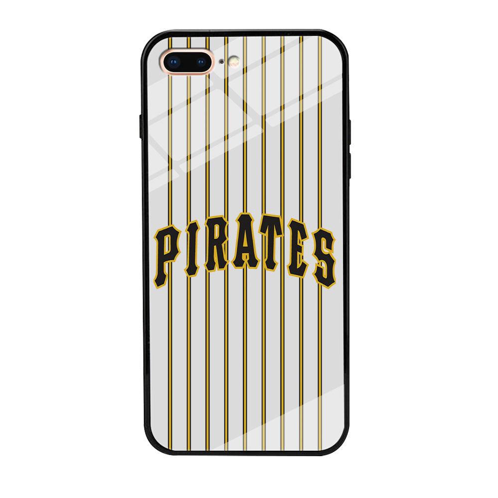 Baseball Pittsburgh Pirates MLB 001 iPhone 8 Plus Case-Tempered Glass Case-Xtracase