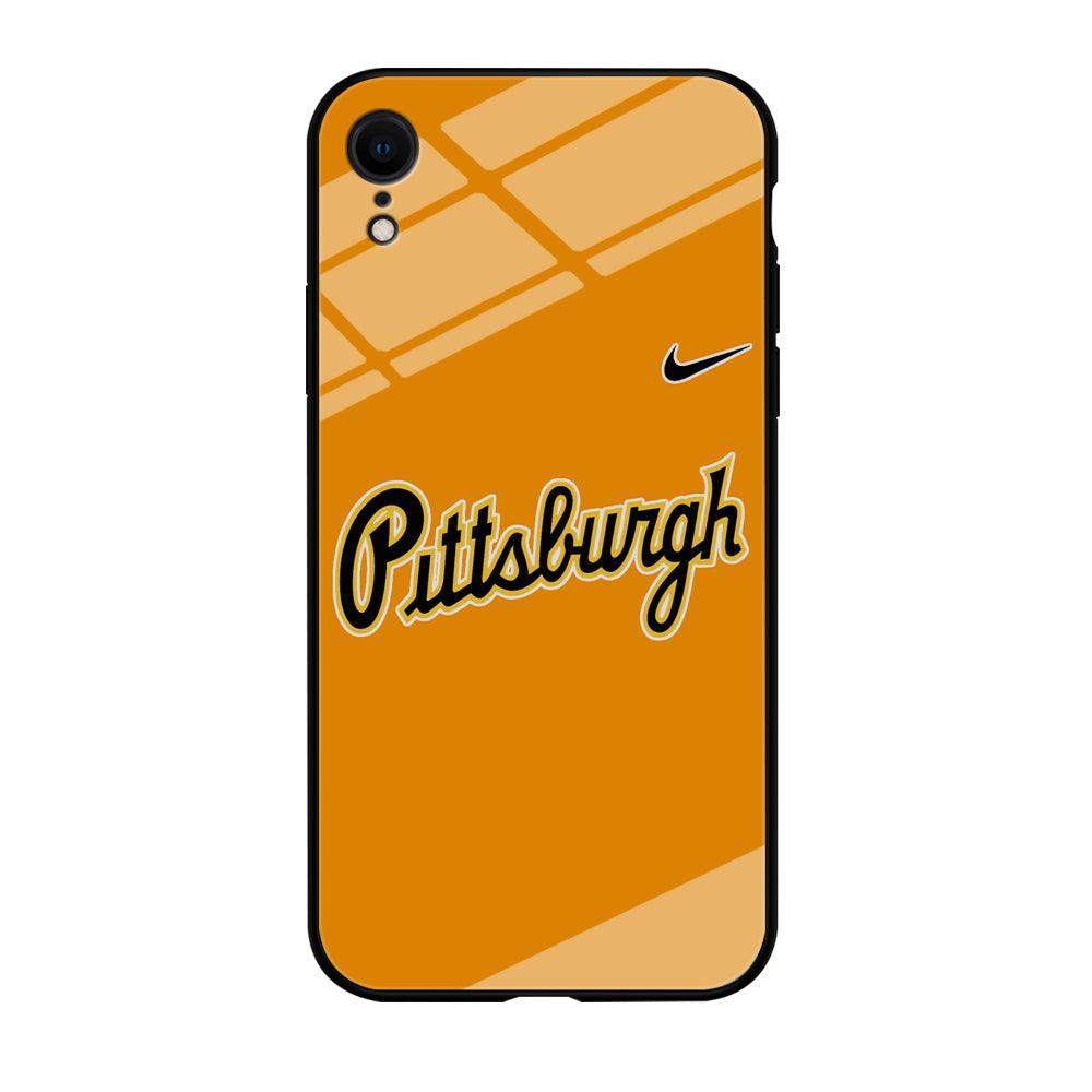 Baseball Pittsburgh Pirates MLB 002 iPhone XR Case-Tempered Glass Case-Xtracase