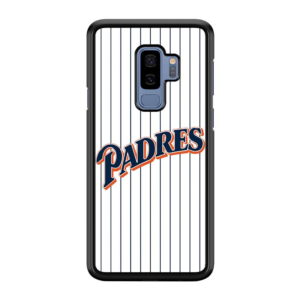 Baseball San Diego Padres MLB 001 Samsung Galaxy S9 Plus Case-Plastic / Full Wrap (3D Case)-Xtracase