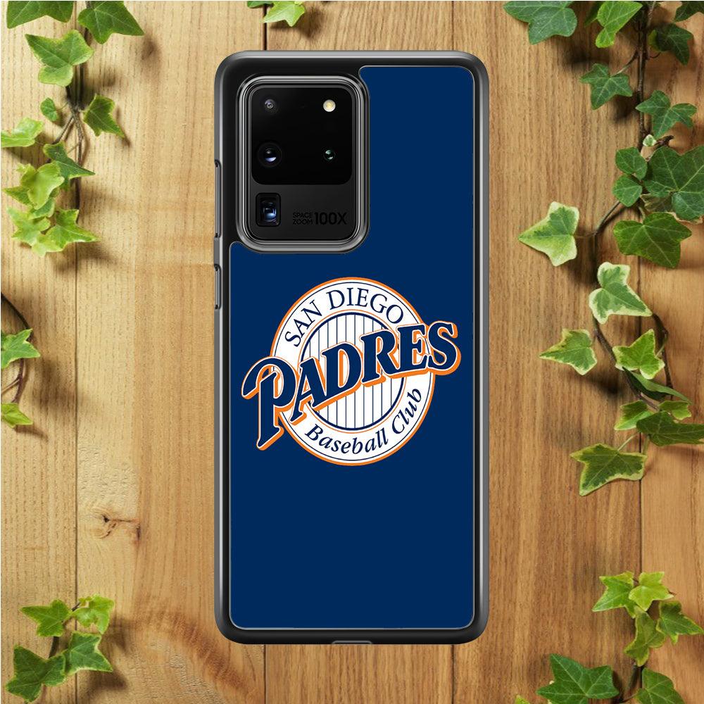 Baseball San Diego Padres MLB 002 Samsung Galaxy S20 Ultra Case-Plastic / Full Wrap (3D Case)-Xtracase