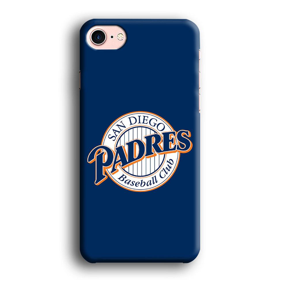 Baseball San Diego Padres MLB 002 iPhone SE 2020 Case-Plastic / Full Wrap (3D Case)-Xtracase