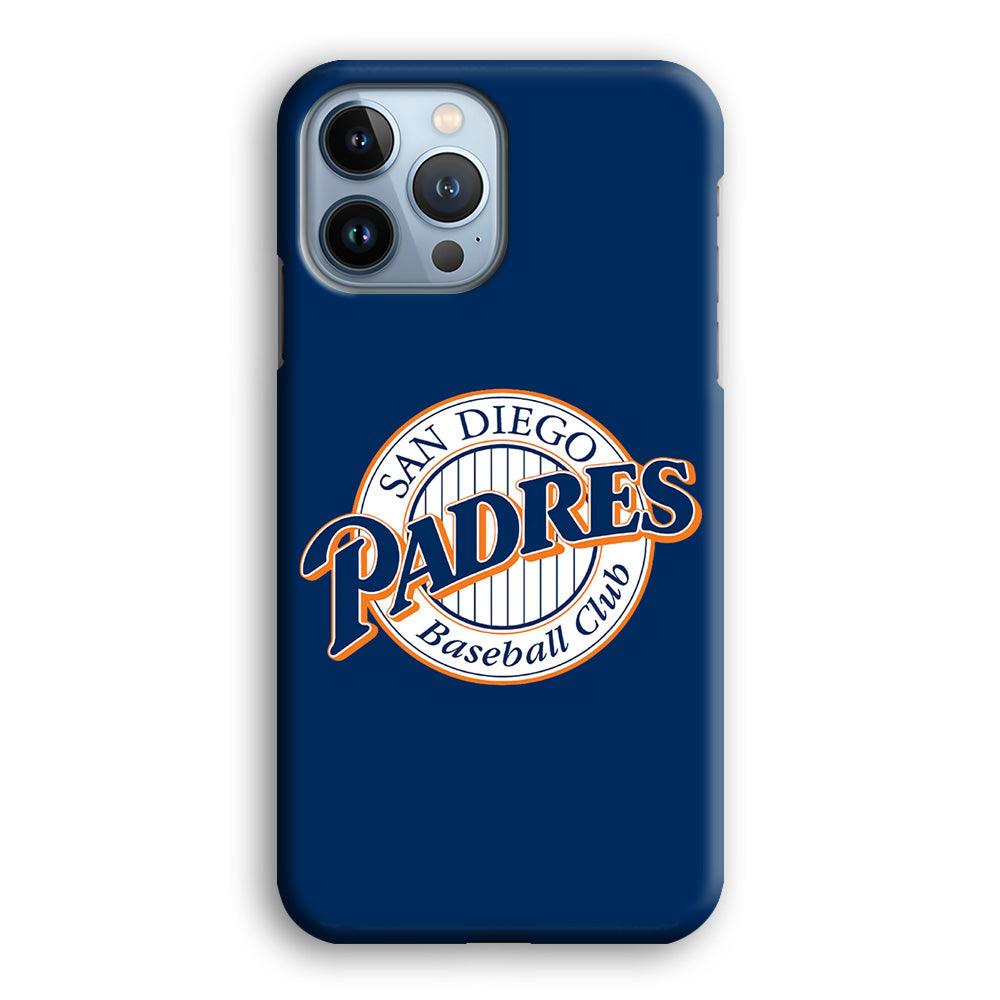 Baseball San Diego Padres MLB 002 iPhone 13 Pro Case-Plastic / Full Wrap (3D Case)-Xtracase