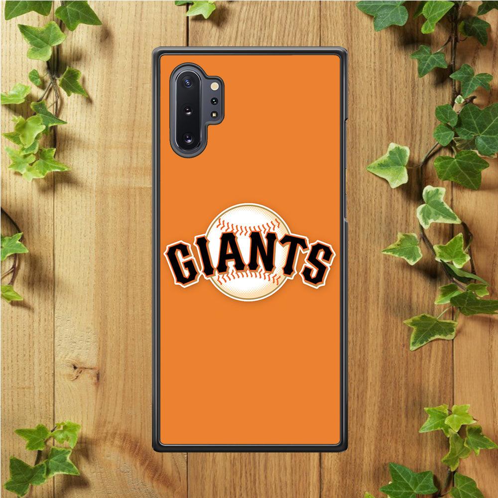 Baseball San Francisco Giants MLB 001 Samsung Galaxy Note 10 Plus Case-Plastic / Full Wrap (3D Case)-Xtracase