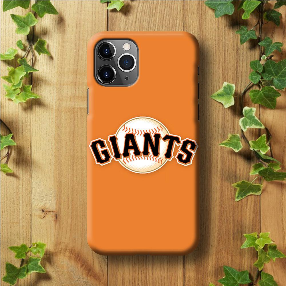 Baseball San Francisco Giants MLB 001 iPhone 11 Pro Case-Plastic / Full Wrap (3D Case)-Xtracase