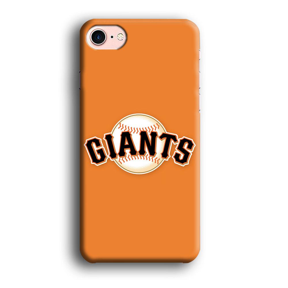 Baseball San Francisco Giants MLB 001 iPhone SE 2020 Case-Plastic / Full Wrap (3D Case)-Xtracase