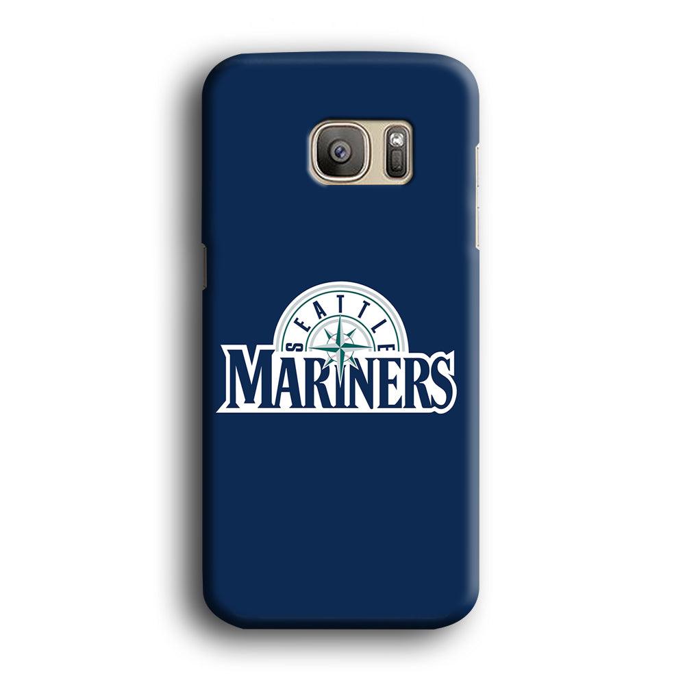 Baseball Seattle Mariners MLB 001 Samsung Galaxy S7 Edge 3D Case-Xtracase