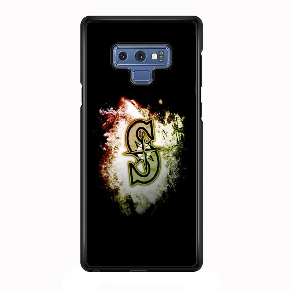 Baseball Seattle Mariners MLB 002 Samsung Galaxy Note 9 Case-Plastic / Full Wrap (3D Case)-Xtracase
