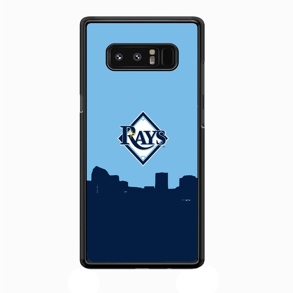 Baseball Tampa Bay Rays MLB 001 Samsung Galaxy Note 8 Case-Plastic / Full Wrap (3D Case)-Xtracase