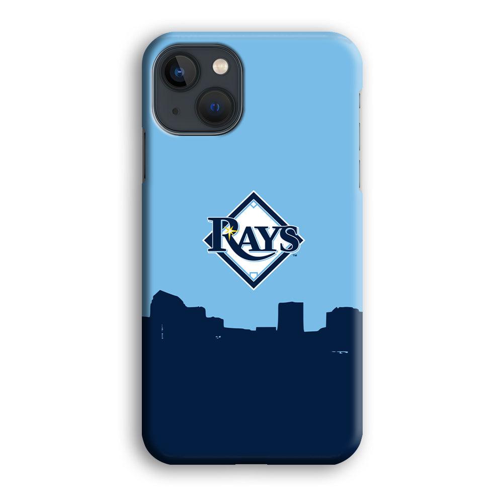 Baseball Tampa Bay Rays MLB 001 iPhone 13 Mini Case-Plastic / Full Wrap (3D Case)-Xtracase