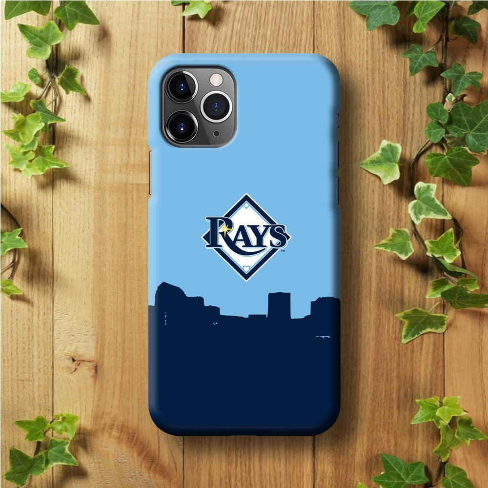 Baseball Tampa Bay Rays MLB 001 iPhone 11 Pro Max Case-Plastic / Full Wrap (3D Case)-Xtracase