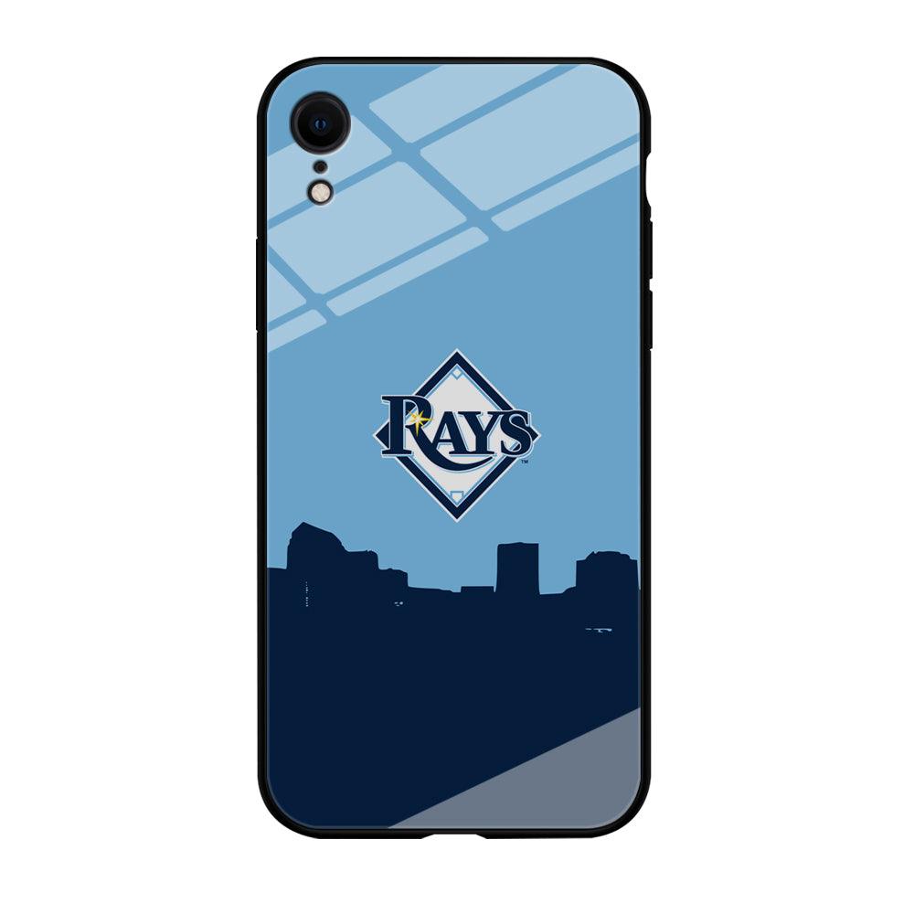 Baseball Tampa Bay Rays MLB 001 iPhone XR Case-Tempered Glass Case-Xtracase
