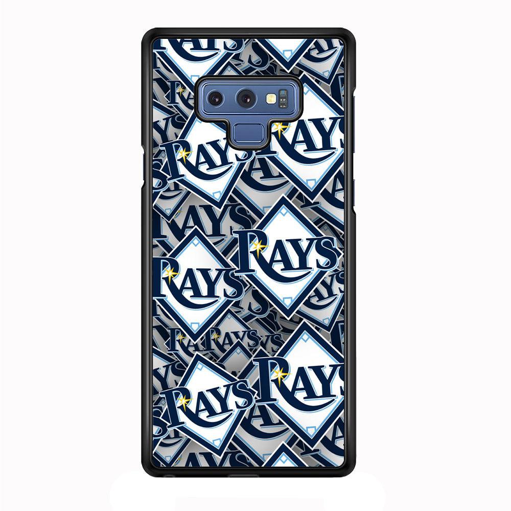 Baseball Tampa Bay Rays MLB 002 Samsung Galaxy Note 9 Case-Plastic / Full Wrap (3D Case)-Xtracase