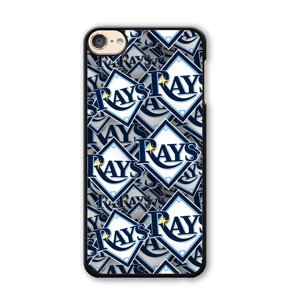 Baseball Tampa Bay Rays MLB 002 iPod Touch 6 Case-Plastic / Full Wrap (3D Case)-Xtracase