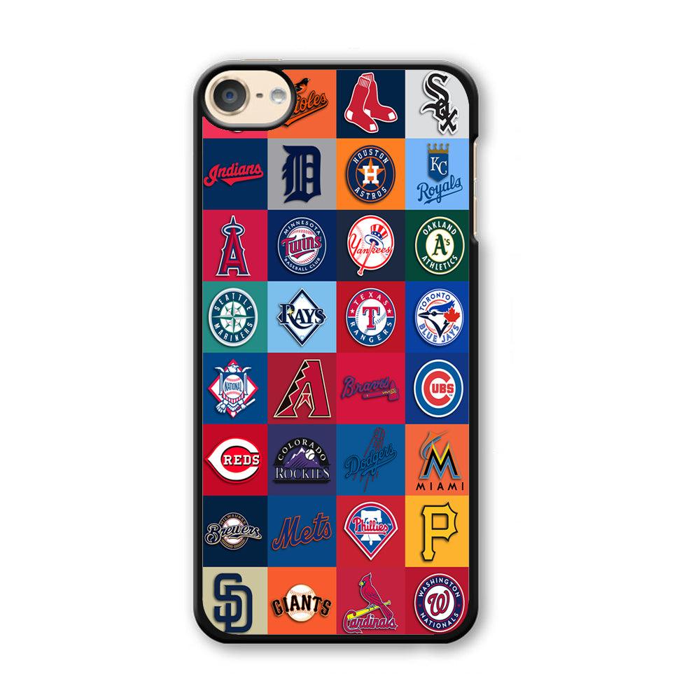 Baseball Teams MLB iPod Touch 6 Case-Plastic / Full Wrap (3D Case)-Xtracase