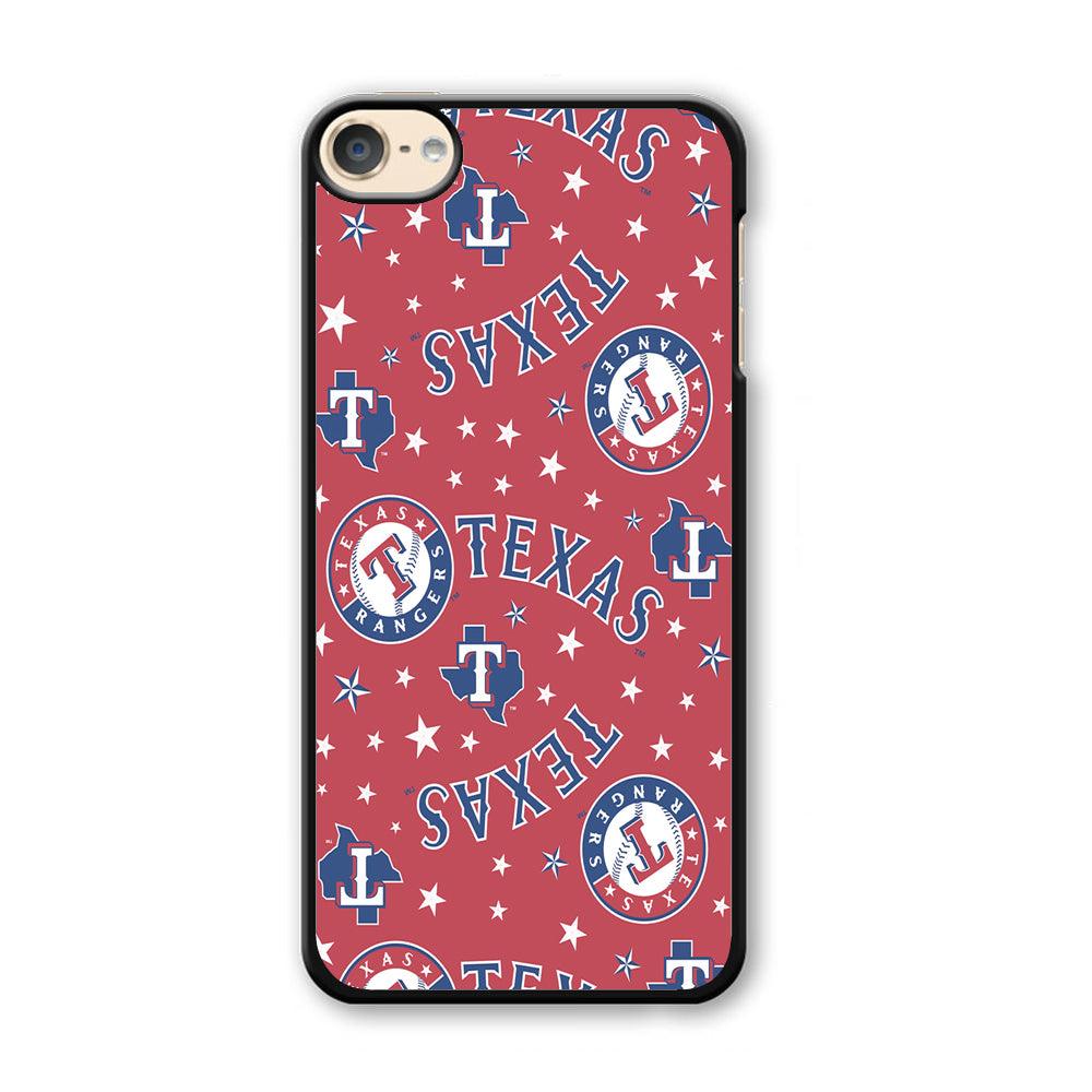 Baseball Texas Rangers MLB 001 iPod Touch 6 Case-Plastic / Full Wrap (3D Case)-Xtracase