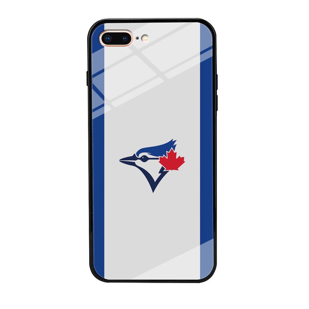 Baseball Toronto Blue Jays MLB 002 iPhone 8 Plus Case-Tempered Glass Case-Xtracase