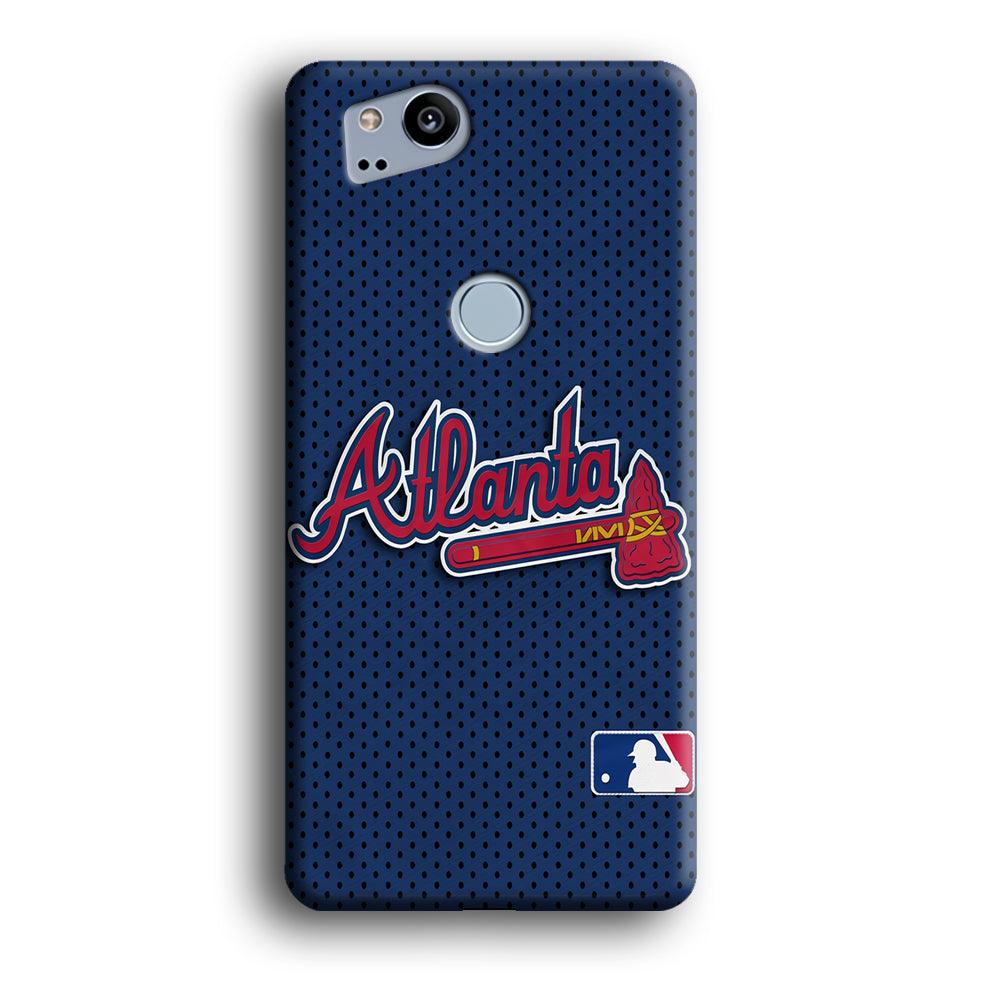 Baseball Atlanta Braves MLB 002 Google Pixel 2 XL 3D Case-Xtracase