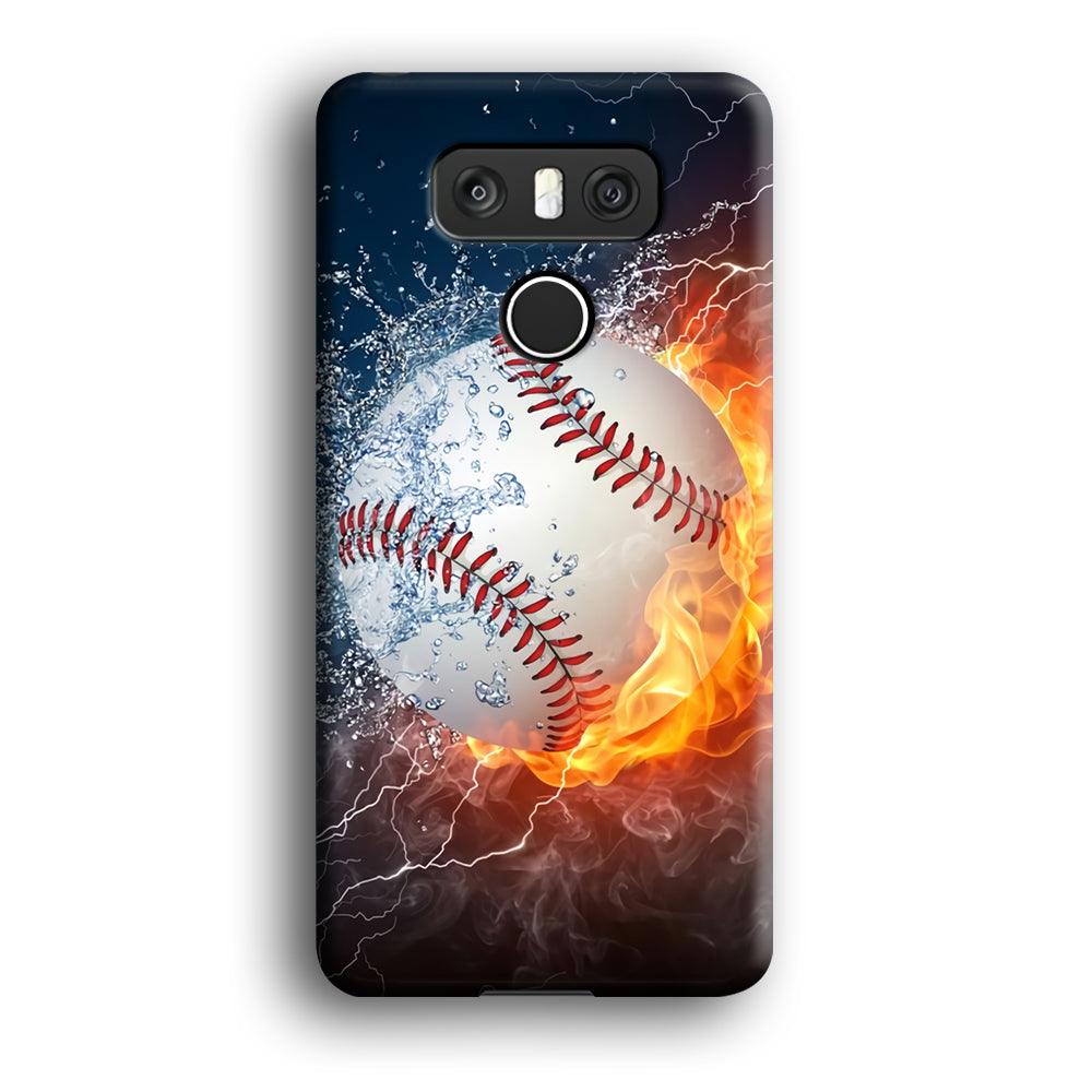 Baseball Ball Cool Art LG G6 3D Case-Xtracase