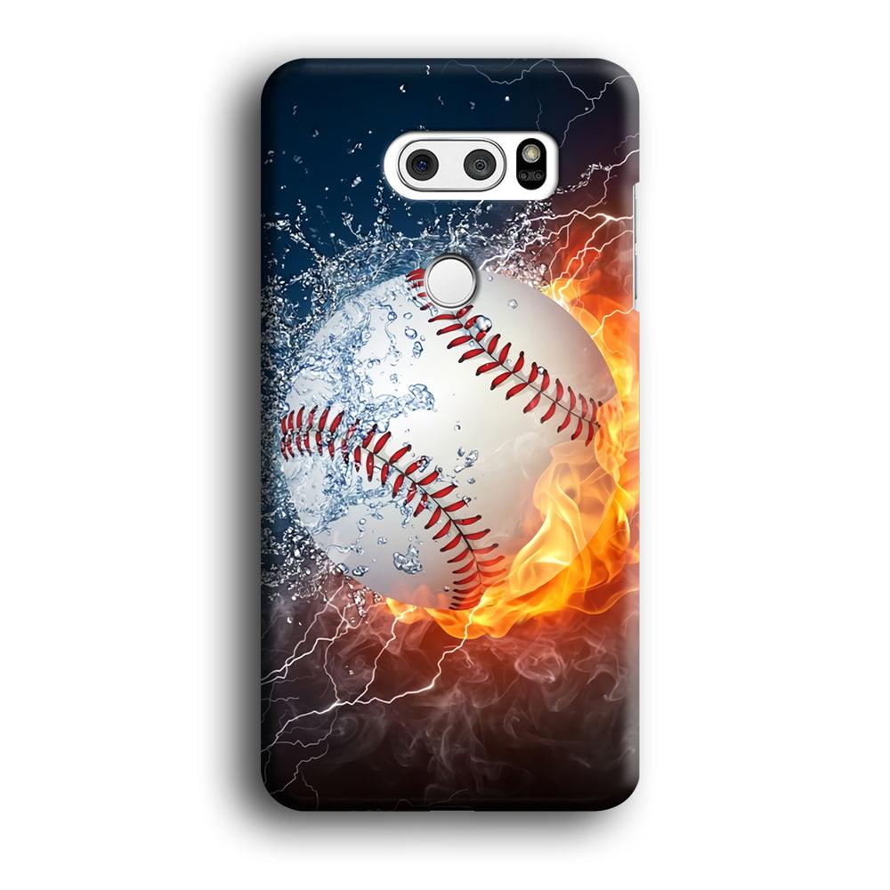 Baseball Ball Cool Art LG V30 3D Case-Xtracase