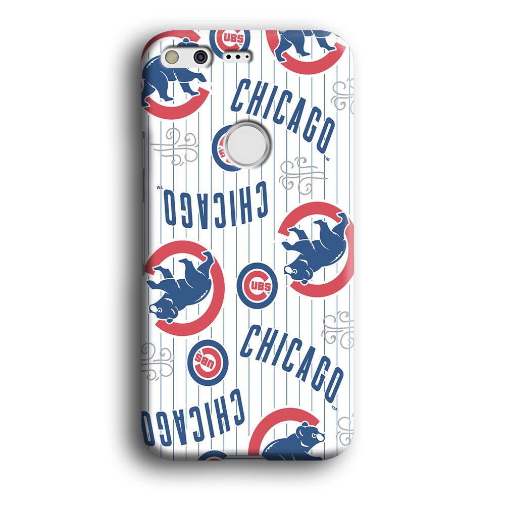 Baseball Chicago Cubs MLB 002 Google Pixel XL 3D Case-Xtracase