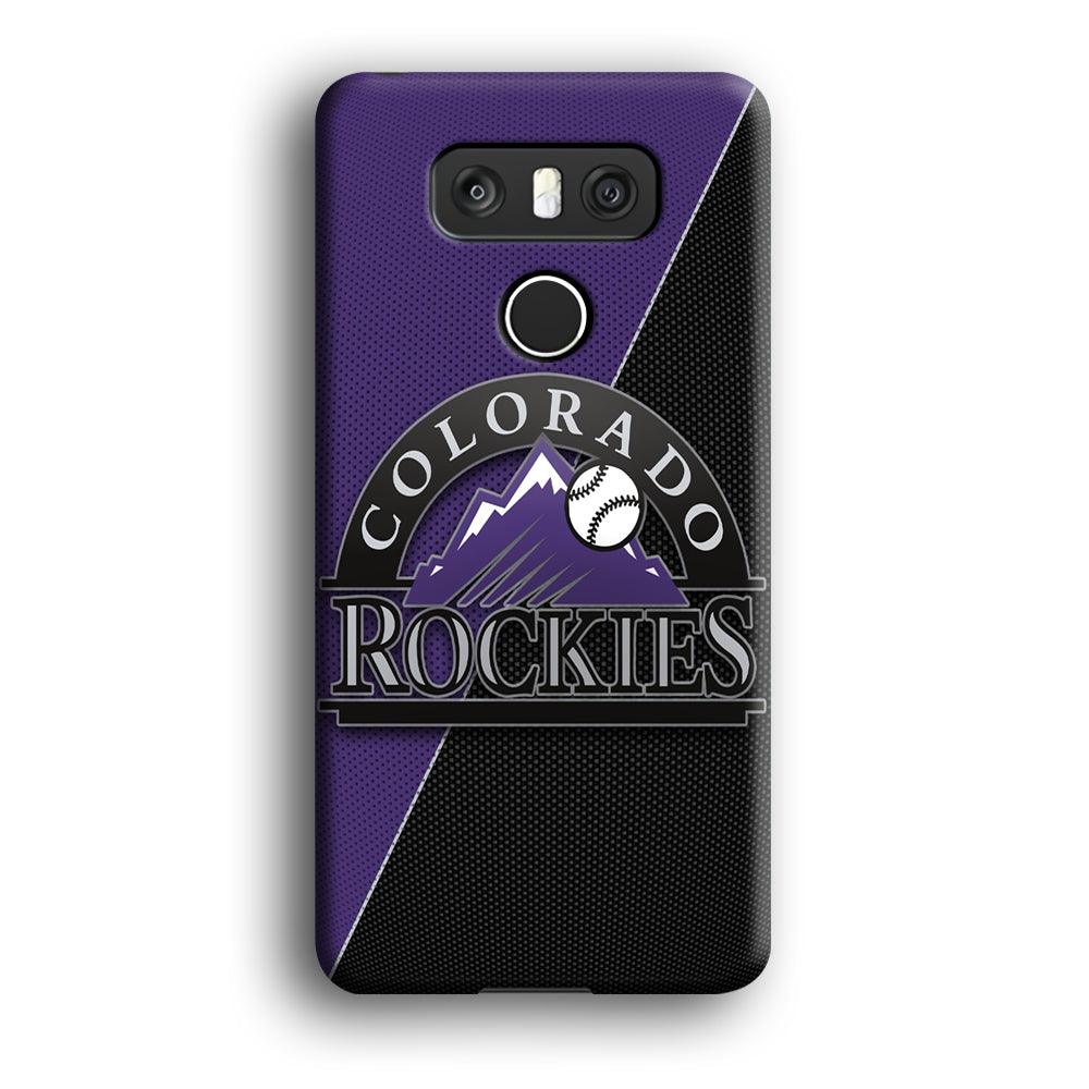Baseball Colorado Rockies MLB 001 LG G6 3D Case-Xtracase