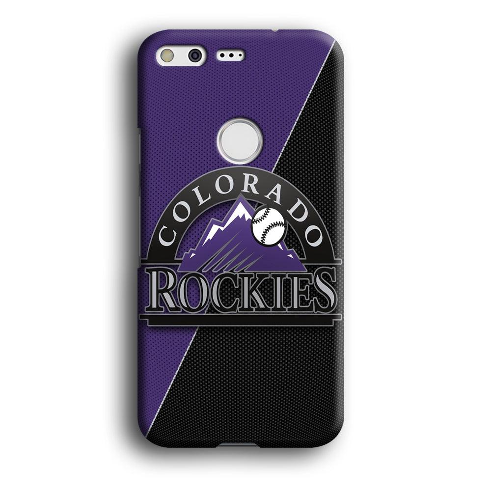 Baseball Colorado Rockies MLB 001 Google Pixel XL 3D Case-Xtracase