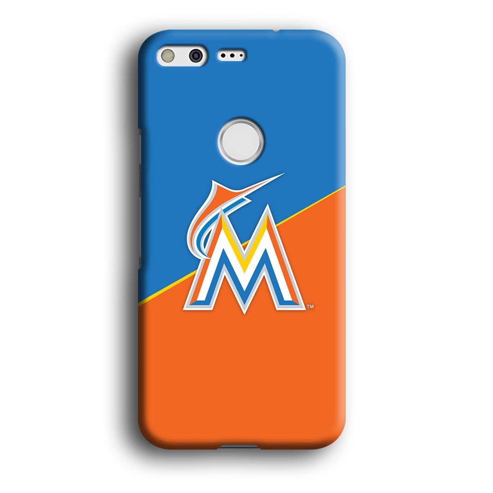 Baseball Miami Marlins MLB 002 Google Pixel XL 3D Case-Xtracase