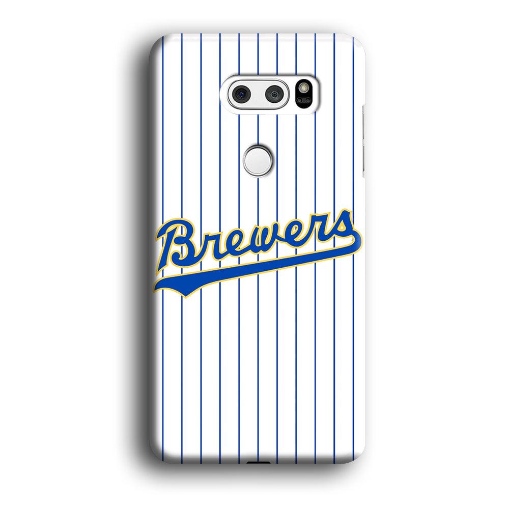 Baseball Milwaukee Brewers MLB 002 LG V30 3D Case-Xtracase