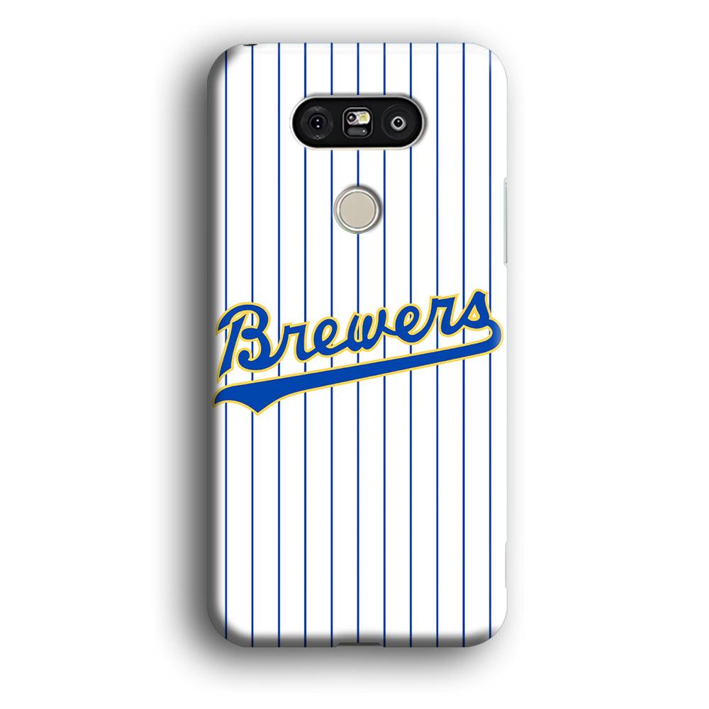 Baseball Milwaukee Brewers MLB 002 LG G5 3D Case-Xtracase