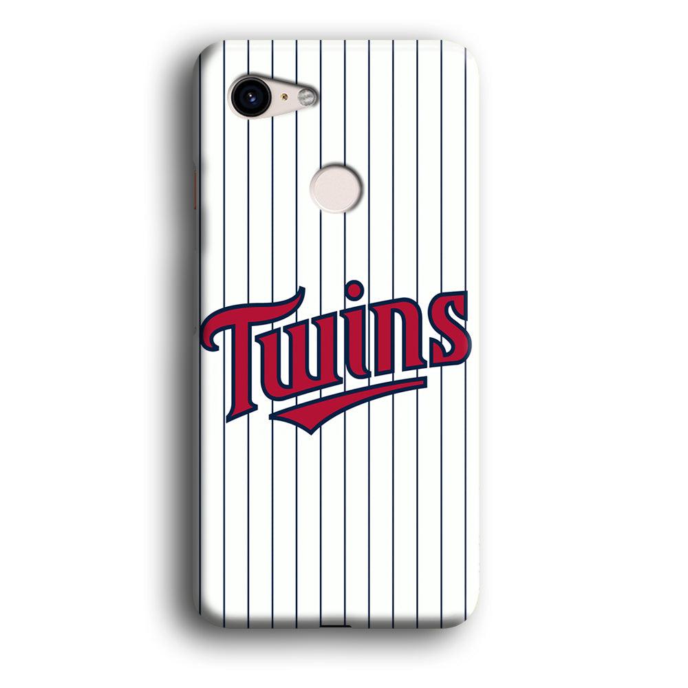 Baseball Minnesota Twins MLB 002 Google Pixel 3 XL 3D Case-Xtracase