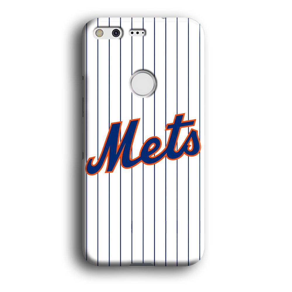 Baseball New York Mets MLB 001 Google Pixel XL 3D Case-Xtracase