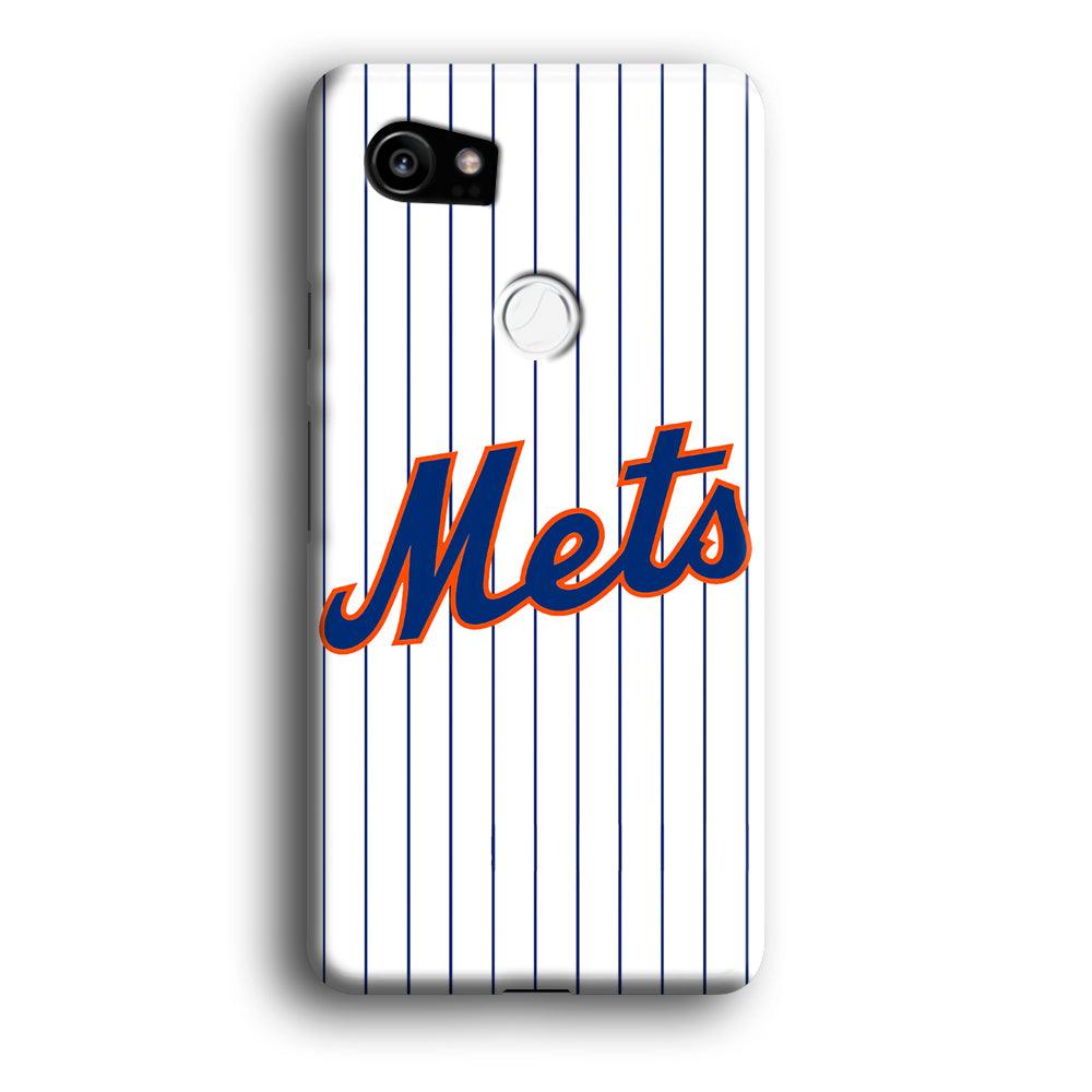Baseball New York Mets MLB 001 Google Pixel 2 XL 3D Case-Xtracase
