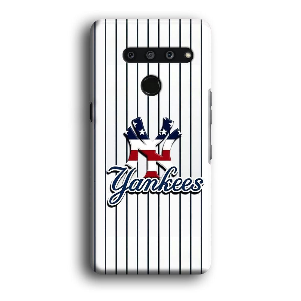 Baseball New York Yankees MLB 001 LG V50 3D Case-Xtracase