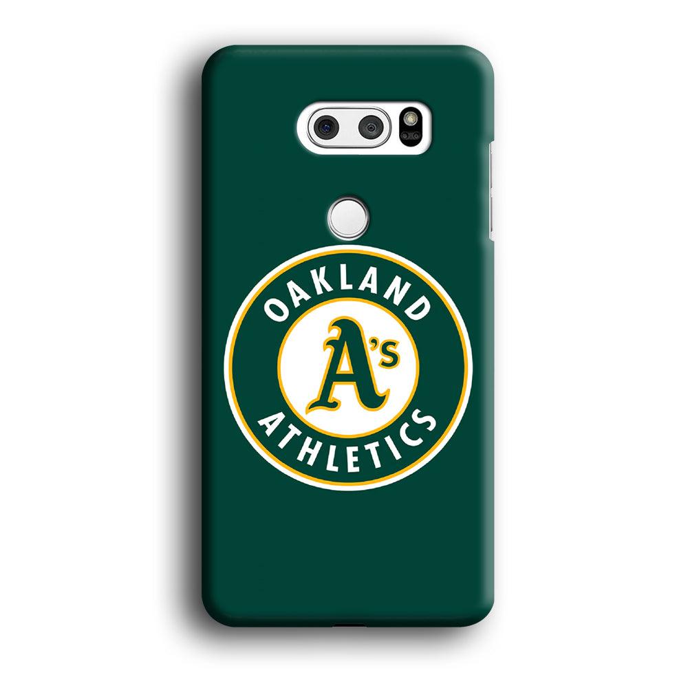 Baseball Oakland Athletics MLB 001 LG V30 3D Case-Xtracase