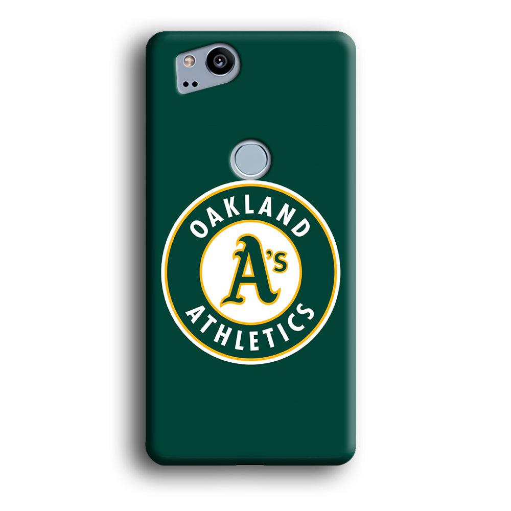 Baseball Oakland Athletics MLB 001 Google Pixel 2 3D Case-Xtracase
