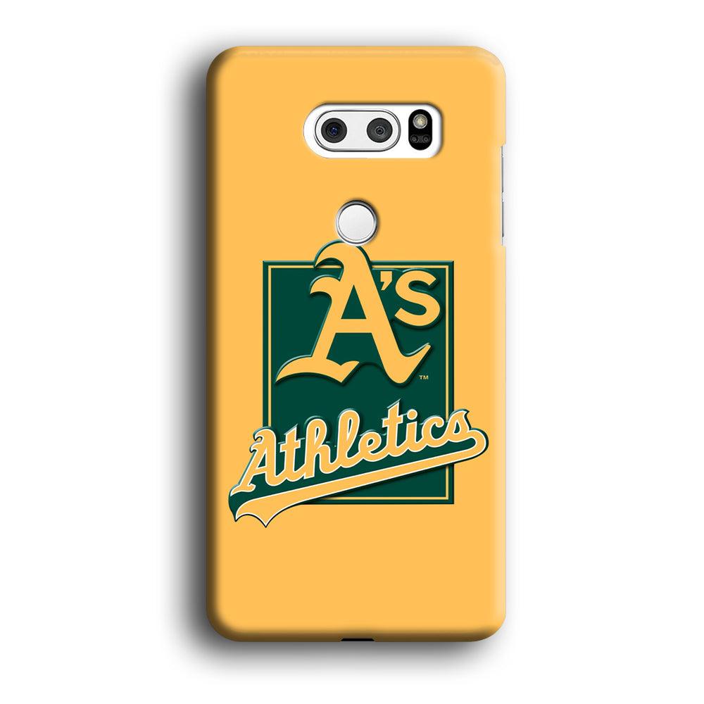Baseball Oakland Athletics MLB 002 LG V30 3D Case-Xtracase