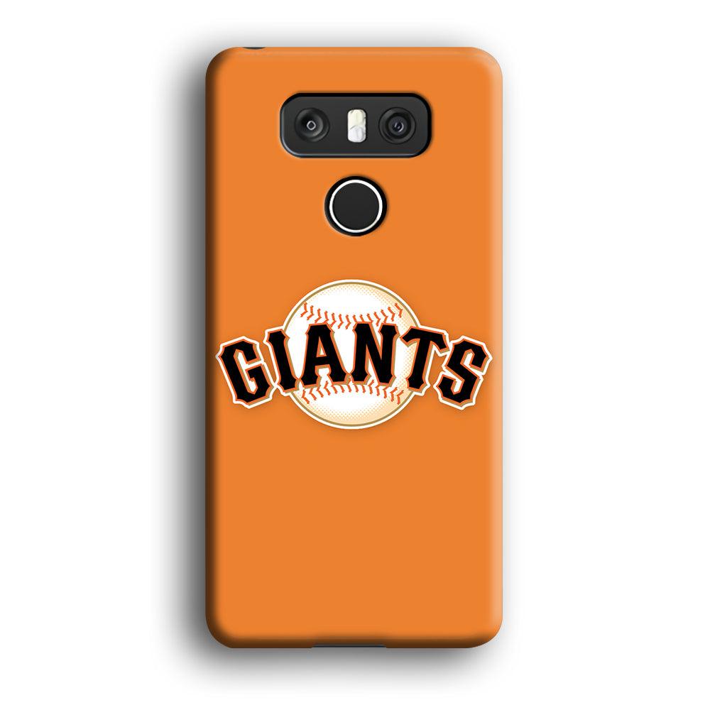 Baseball San Francisco Giants MLB 001 LG G6 3D Case-Xtracase