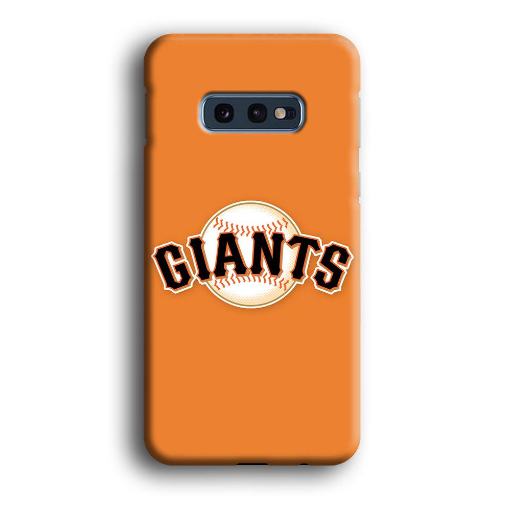 Baseball San Francisco Giants MLB 001 Samsung Galaxy S10E 3D Case-Xtracase