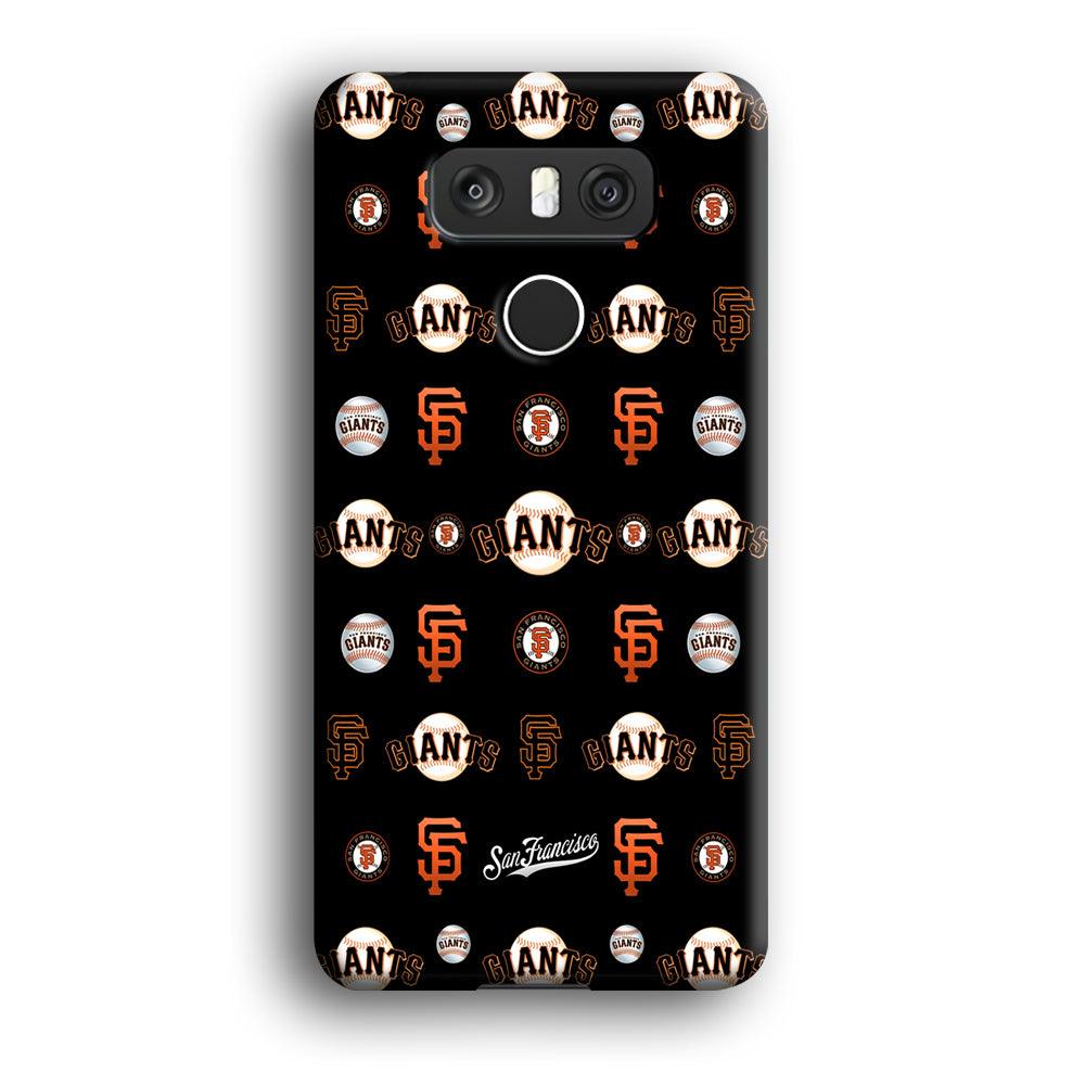 Baseball San Francisco Giants MLB 002 LG G6 3D Case-Xtracase