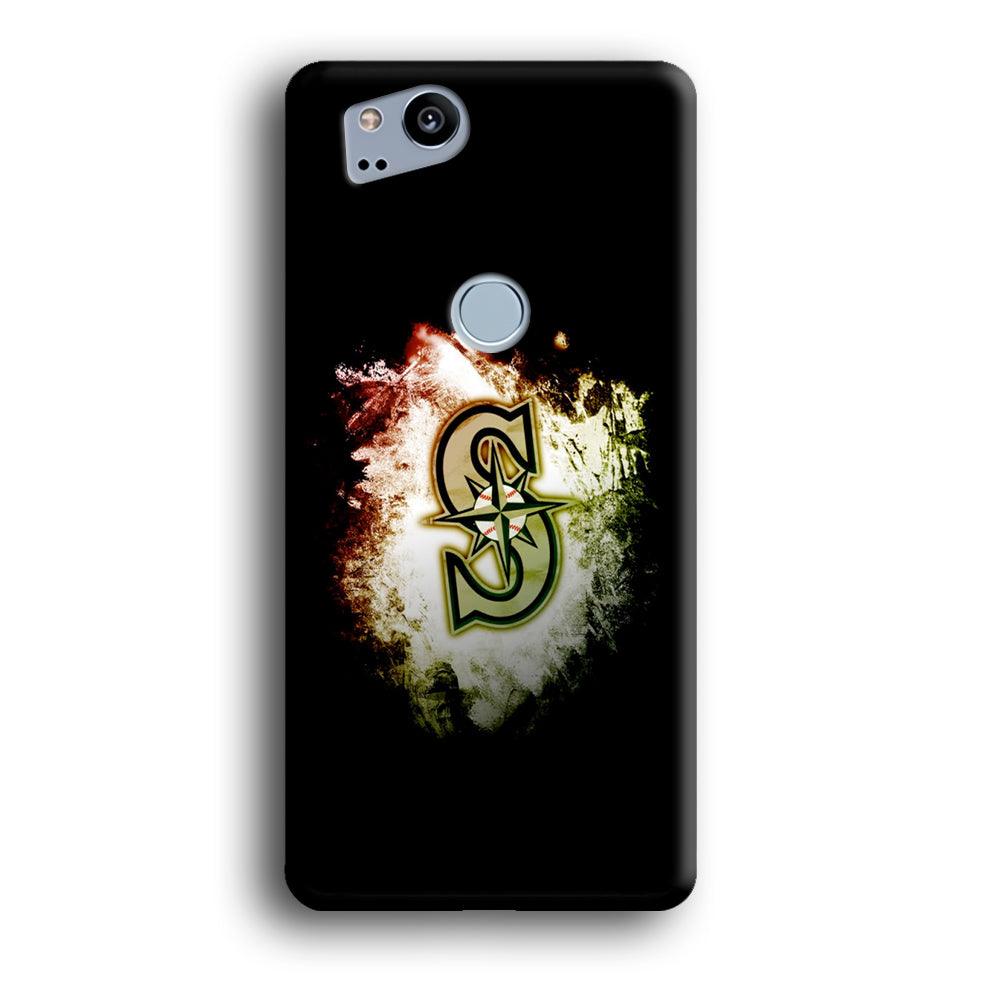 Baseball Seattle Mariners MLB 002 Google Pixel 2 3D Case-Xtracase
