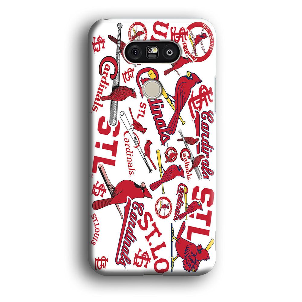 Baseball St. Louis Cardinals MLB 001 LG G5 3D Case-Xtracase