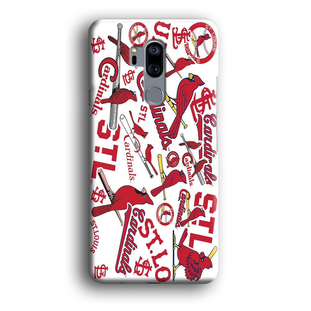 Baseball St. Louis Cardinals MLB 001 LG G7 ThinQ 3D Case-Xtracase