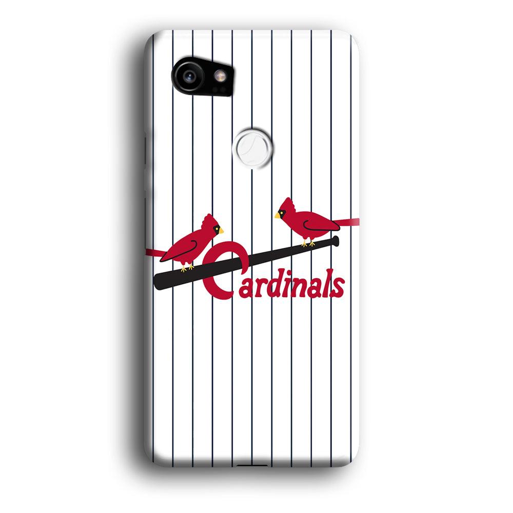 Baseball St. Louis Cardinals MLB 002 Google Pixel 2 XL 3D Case-Xtracase