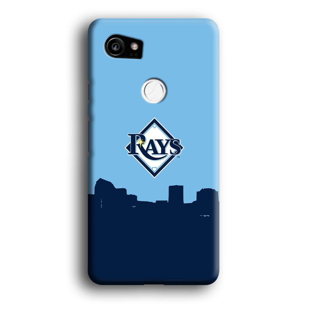 Baseball Tampa Bay Rays MLB 001 Google Pixel 2 XL 3D Case-Xtracase