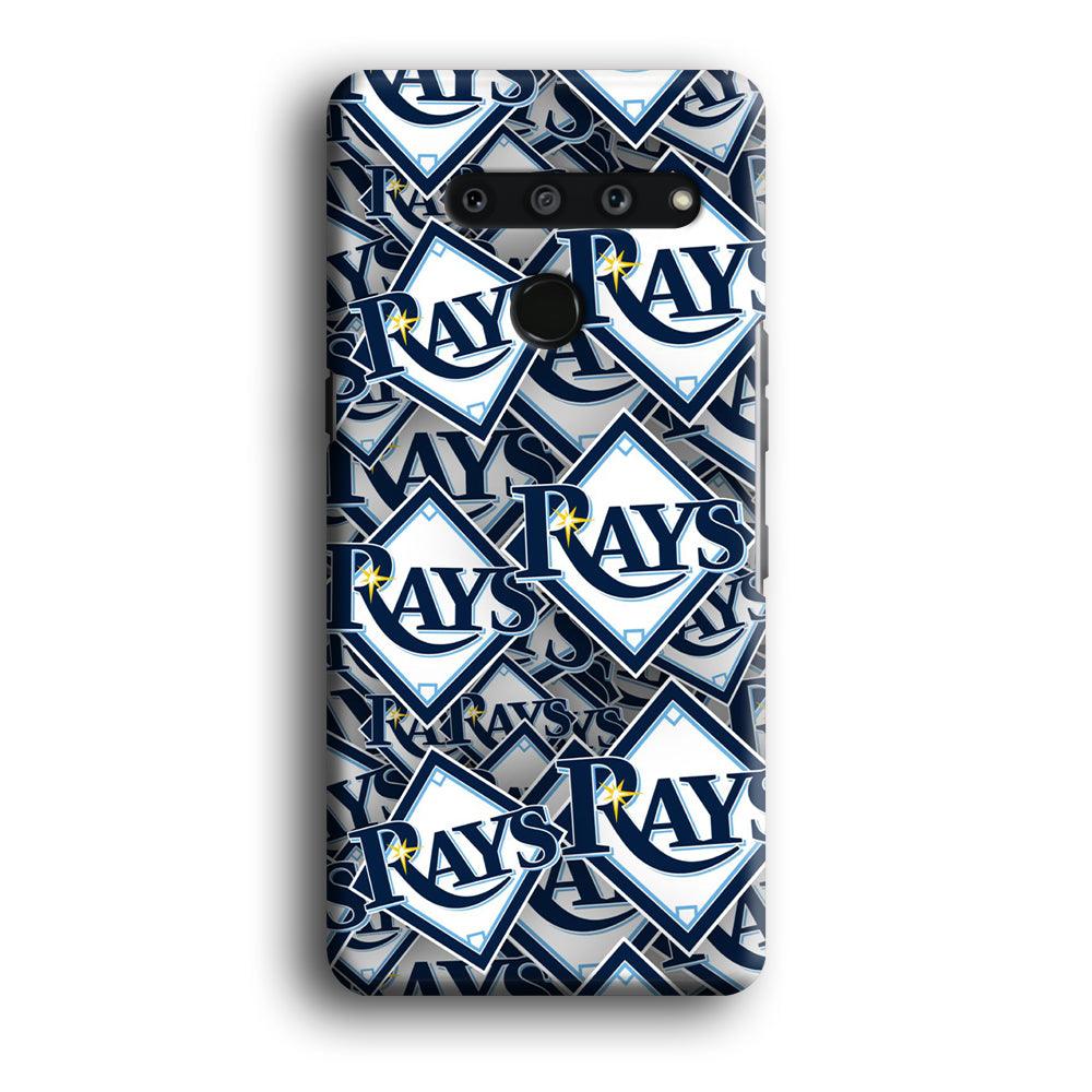 Baseball Tampa Bay Rays MLB 002 LG V50 3D Case-Xtracase