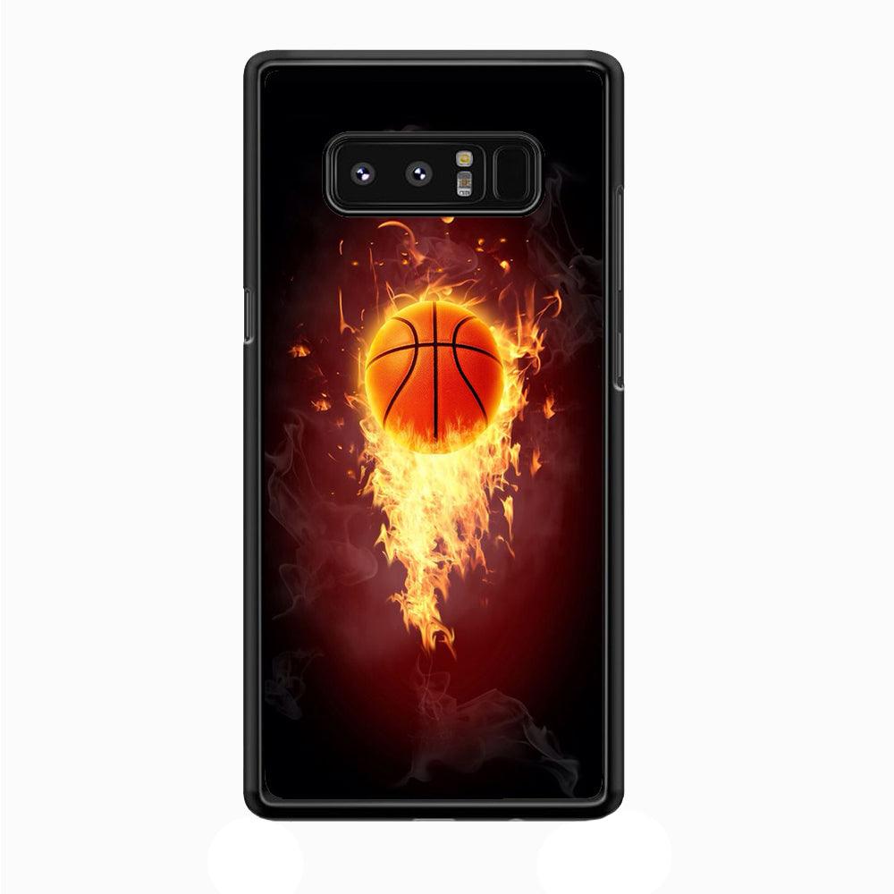 Basketball Art 001 Samsung Galaxy Note 8 Case-Plastic / Full Wrap (3D Case)-Xtracase